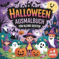 Halloween Ausmalbuch 50 Bilder FüR Kinder Ab 4 Jahren, Malbuch, Ausmalbilder