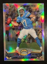 2013🔥Philip Rivers🔥Topps Chrome Refractor #84 San Diego Chargers Future HOFer