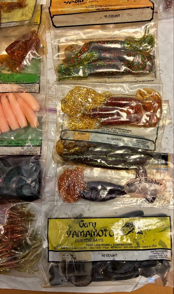 Worm set ② Gary Yamamoto and others Worms for Gary Yamamoto soft lure - Image 3