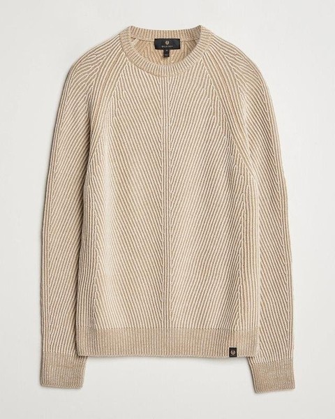 Men Belstaff Sweater Beige Wool S