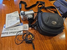 Olympus CAMEDIA C-740 Ultra Zoom 3.2MP Digital Camera And Accessories Working