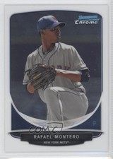 2013 Bowman Chrome Prospects Rafael Montero (Grey Jersey) #BCP204 09wc