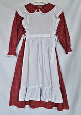 DRESS VINTAGE EUROPEAN KIDS TRACHTEN OKTOBERFEST DIRNDL TYROL GIRLS US 12 EU 140