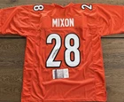 Joe Mixon Signed Cincinnati Bengals Orange #28 Football Jersey (JSA COA)
