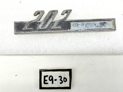 OEM 1964 Mercury 202 Comet Fender Emblem C4GB-16720-A E9-30