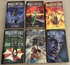 6 Resident Evil Books S.D. Perry Paperback No...