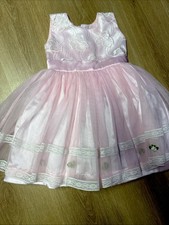 kids dress Pink Formal As New Sz 2-3 Beautiful