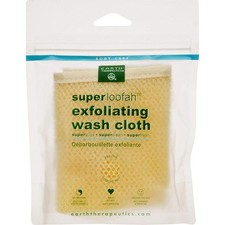 Earth Therapeutic Super Loofah Exfoliating Soft Wash Body Cloth with Sealed 1 ct