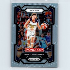 2024 Panini Monopoly Prizm WNBA Nancy Lieberman #27 Silver Prizm Phoenix Mercury