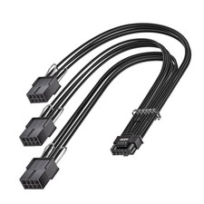 16pin GPU Cable to 3X 8 pin PCIe Extension -30cm PCI-e 5.0 12 4 12VHPWR Adapt...