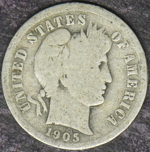 1905-O Barber Silver Dime - ✪COINGIANTS✪
