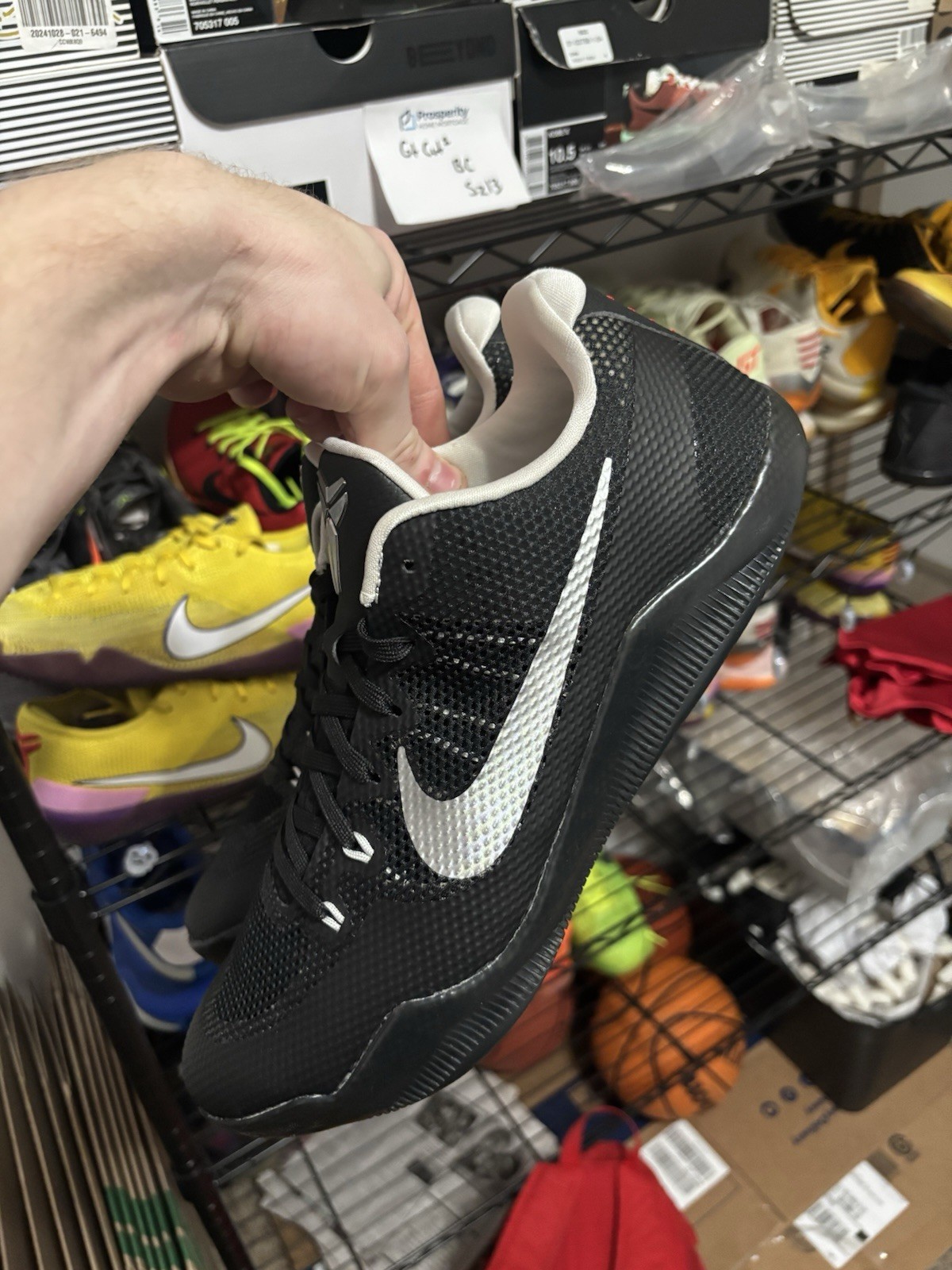 Size 12.5 - Nike Kobe 11 Black TB