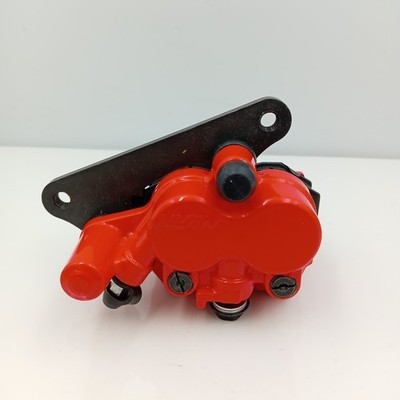 Nissin Doppelkolben Bremssattel vorne rot Performance Upgrade Motorrad