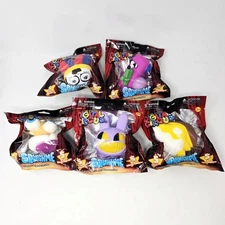 The Amazing Digital Circus SquishMe - Complete Set of 5 Foam Figures in Bags!