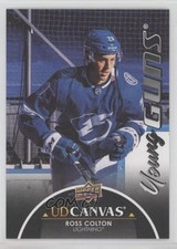 2021-22 Upper Deck Series 1 UD Canvas Young Guns Black Ross Colton #C104 n0c