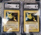 PIKACHU Black Star Promo #4 Pokemon 1999 Mewtwo Strikes Back Movie CGC 8.5 NM