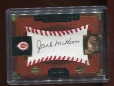 2004 Sweet Spot Classics - JACK McKEON - Autograph - REDS #d 201/225