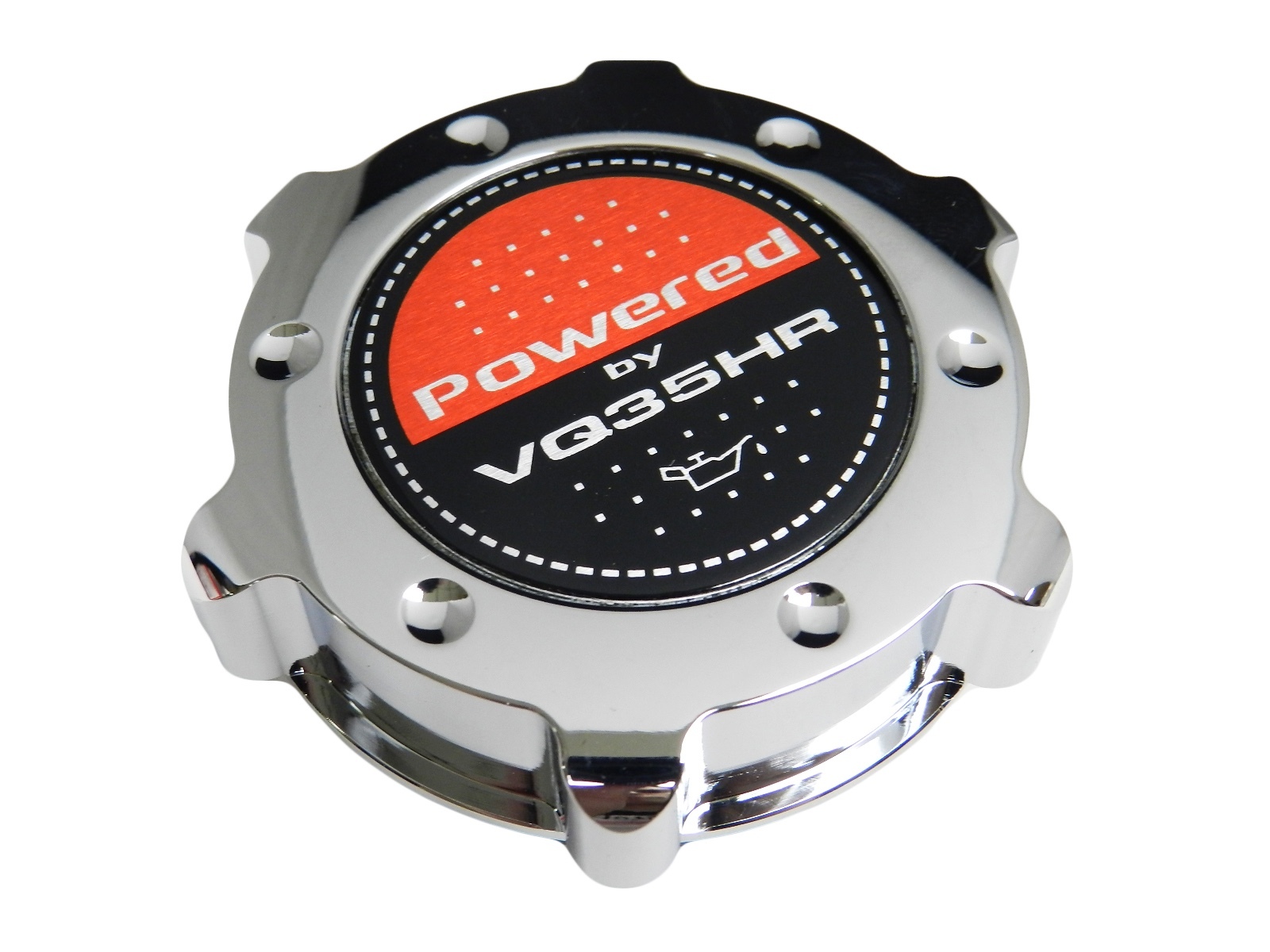 CHROME VQ35HR LSSTYLE BILLET ENGINE OIL FILLER CAP FOR NISSAN INFINITI