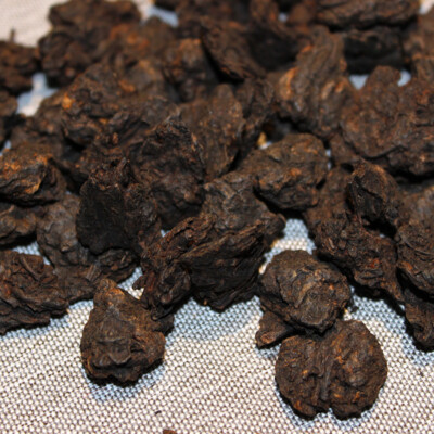 500g Yunnan Puerh Tea Sticky and Strong Old Tea Head Aged Puerh Ripe Tea