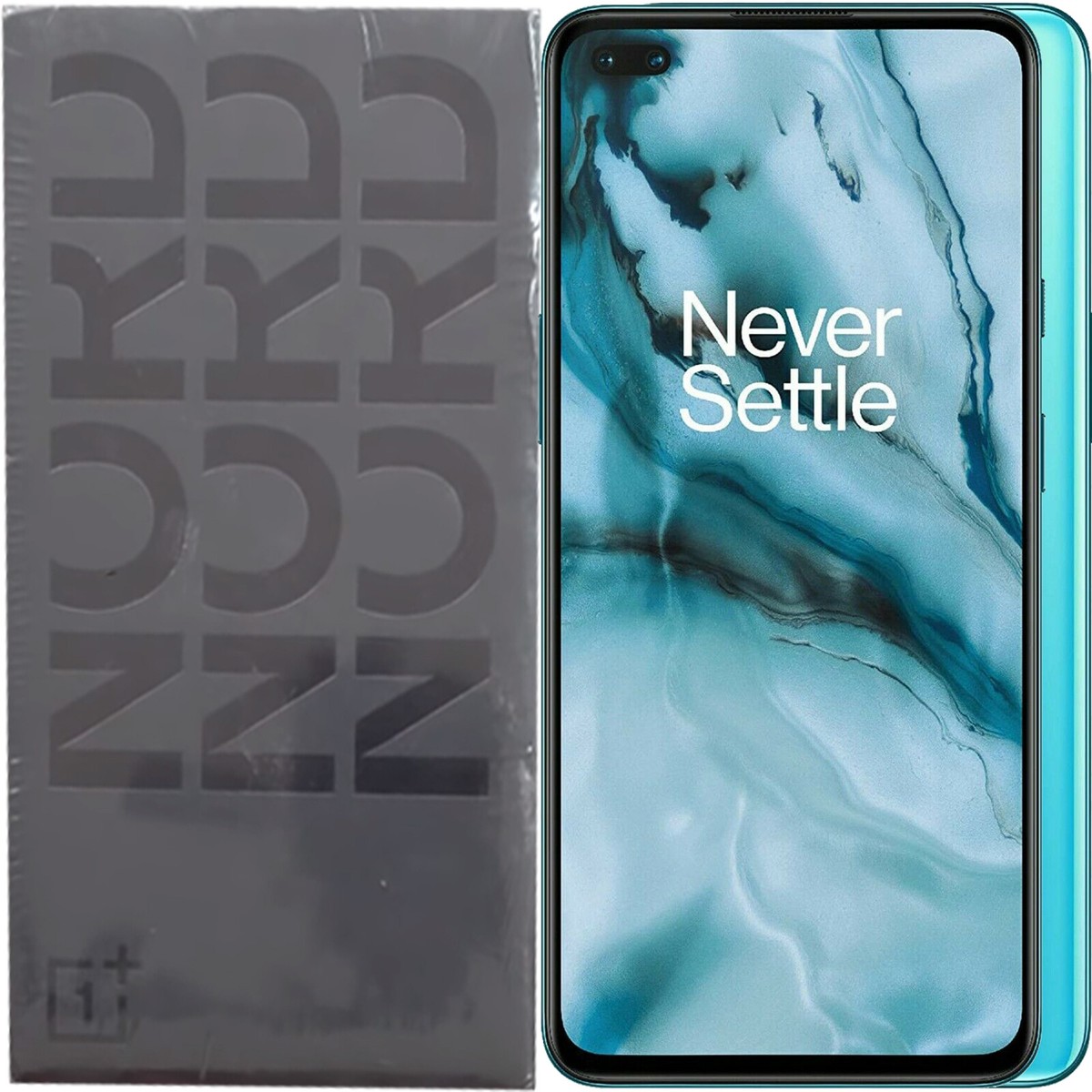 BNIB OnePlus Nord 5G Dual-SIM AC2003 256GB + 12GB RAM Blue Factory