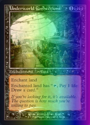 MTG Underworld Connections (9/13) Wizards Play Network 2024 LP FOIL