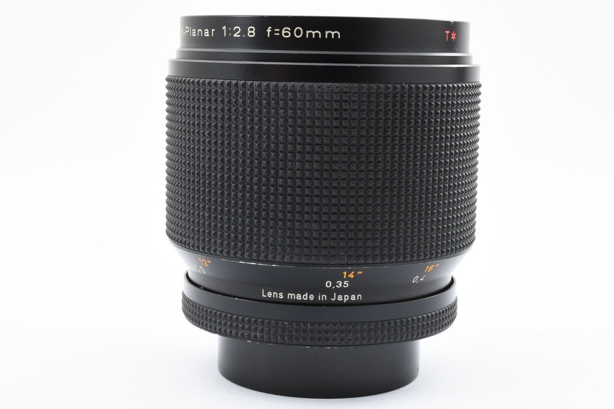 【良品】CONTAX Makro-Planar F2.8 60mm AEJ #2 Excellent+] CONTAX Carl Zeiss Makro-Planar 60mm F2.8 AEJ Y/C
