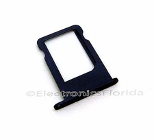 BLACK Nano Sim Card Tray Slot Holder Replacement for Apple iPhone 5