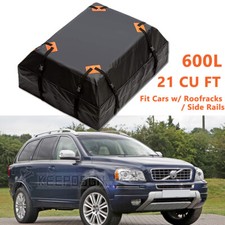 For Volvo XC70 XC90 (w/ raised side rails )Travel Roof Rack Box Luggage Carrier
