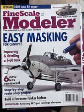 T-6 Soviet tank, Dragon Fokker biplane details, FineScale Modeler April 2004