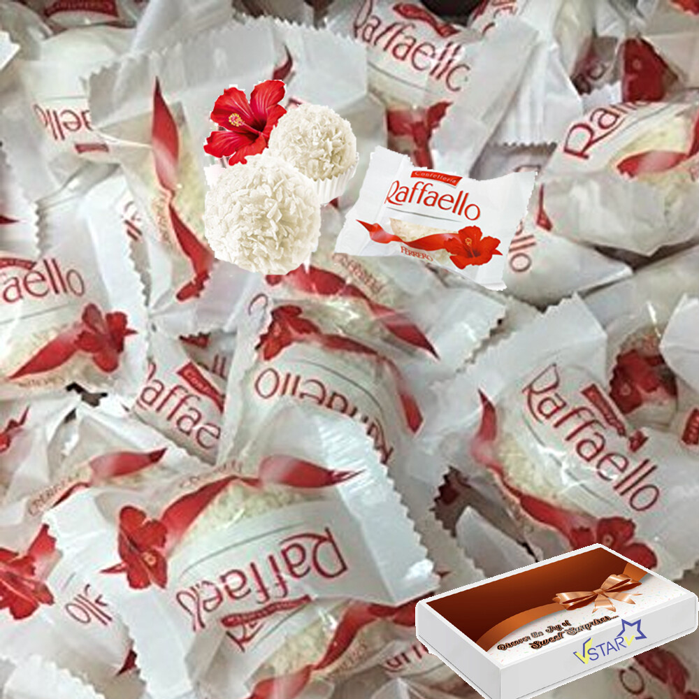20-100 piezas Ferrero Raffaello chocolates coco y almendras 10 g perfectos niños