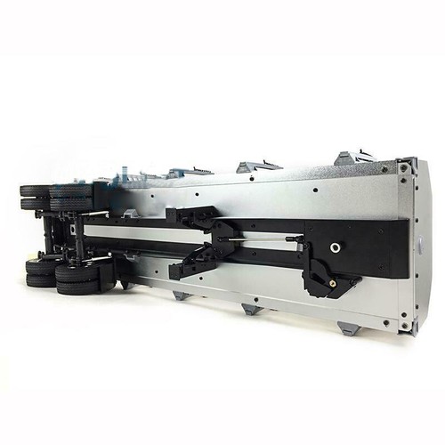 Hercules 1/14 2Axle RC Tractor Flatbed Auflieger LKW für DIY TAMIYA Modell - Bild 6 von 8