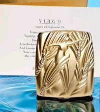 Vintage Estee Lauder Golden Virgo Compact Translucent Pressed Powder