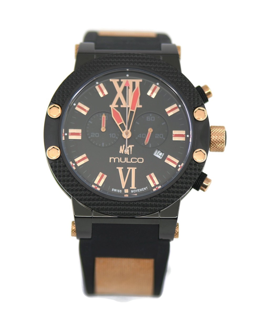 Mulco Black and Gold Watch Amazon.com: MULCO Watches for Men - Buzo, Stainless Steel  main image 4