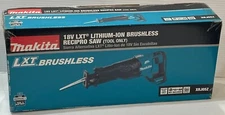 Makita XRJ05Z 18V LXT Lithium‑Ion Brushless Cordless Reciprocating Saw. NEW.