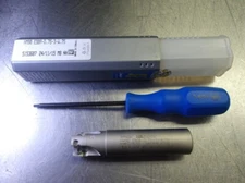 Iscar 3/4" 3 Flute Indexable Endmill 3/4" Shank HM90 E90A-D.75-3-W.75 (LOC2907A)