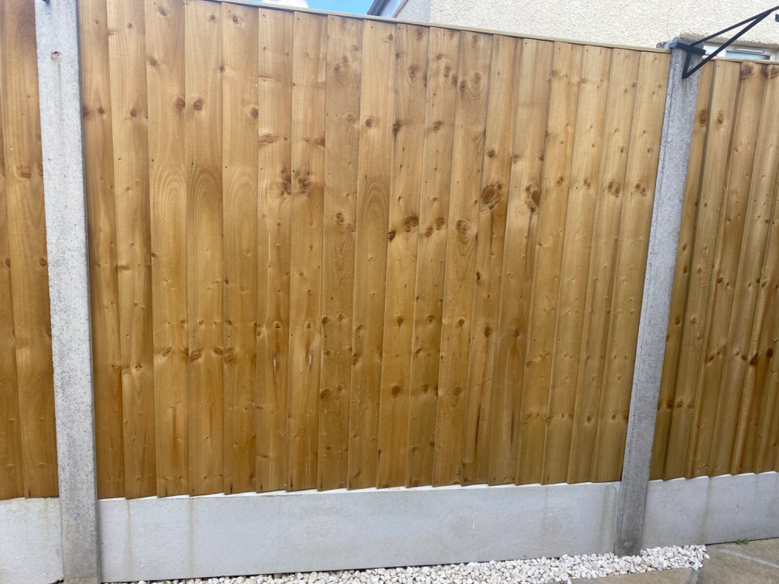2x garden fence panels 6x5 and 2x 12inch smooth gravel boards eBay