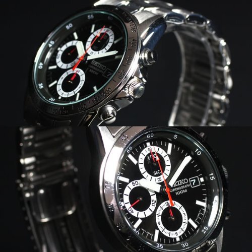 【限定特価】SEIKO セイコー SND371P アナログウォッチ Seiko SND371P1 SND371P SND371 Chronograph Men's Watch JAPAN
