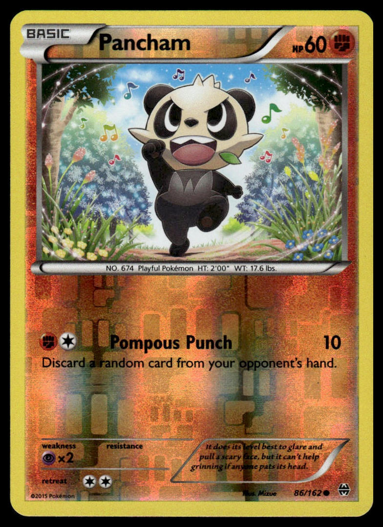 Panchan☆  XY - BREAKthrough #86/162 Pancham Reverse Holo | eBay