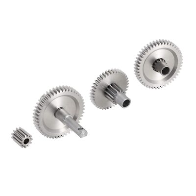 INJORA Stainless Steel 40.31 Low Range Transmission Gear Set for TRX4M 1/18
