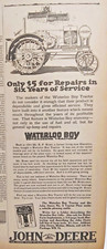 1921 Waterloo Boy, John Deere Kerosene Engine, Tractor, Farm