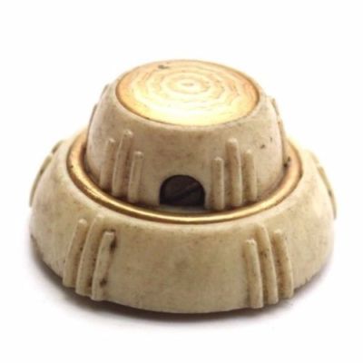 Bouton Rotatif Pour Ancienne Radio - Référence CA339U1F090817 - Occasion - Pièce Vintage Pour Restauration Radio