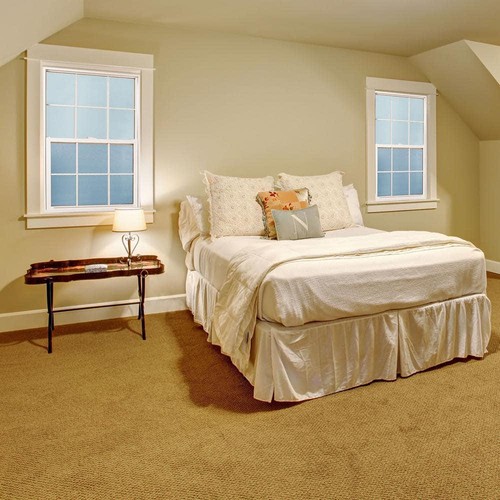 Single Hung Vinyl Window Dual Pane Insulated Glass 35.25in x 47.25in with Grids - Picture 2 of 5
