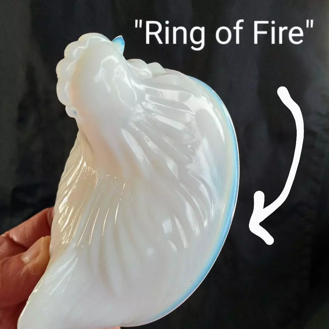 Milk glass deals ring of fire