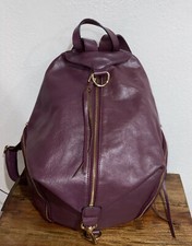 Rebecca Minkoff Plum Leather  Backpack