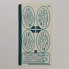 LEGO STICKER SHEET 2 43215 The Enchanted Treehouse Stickers Decals Disney 100