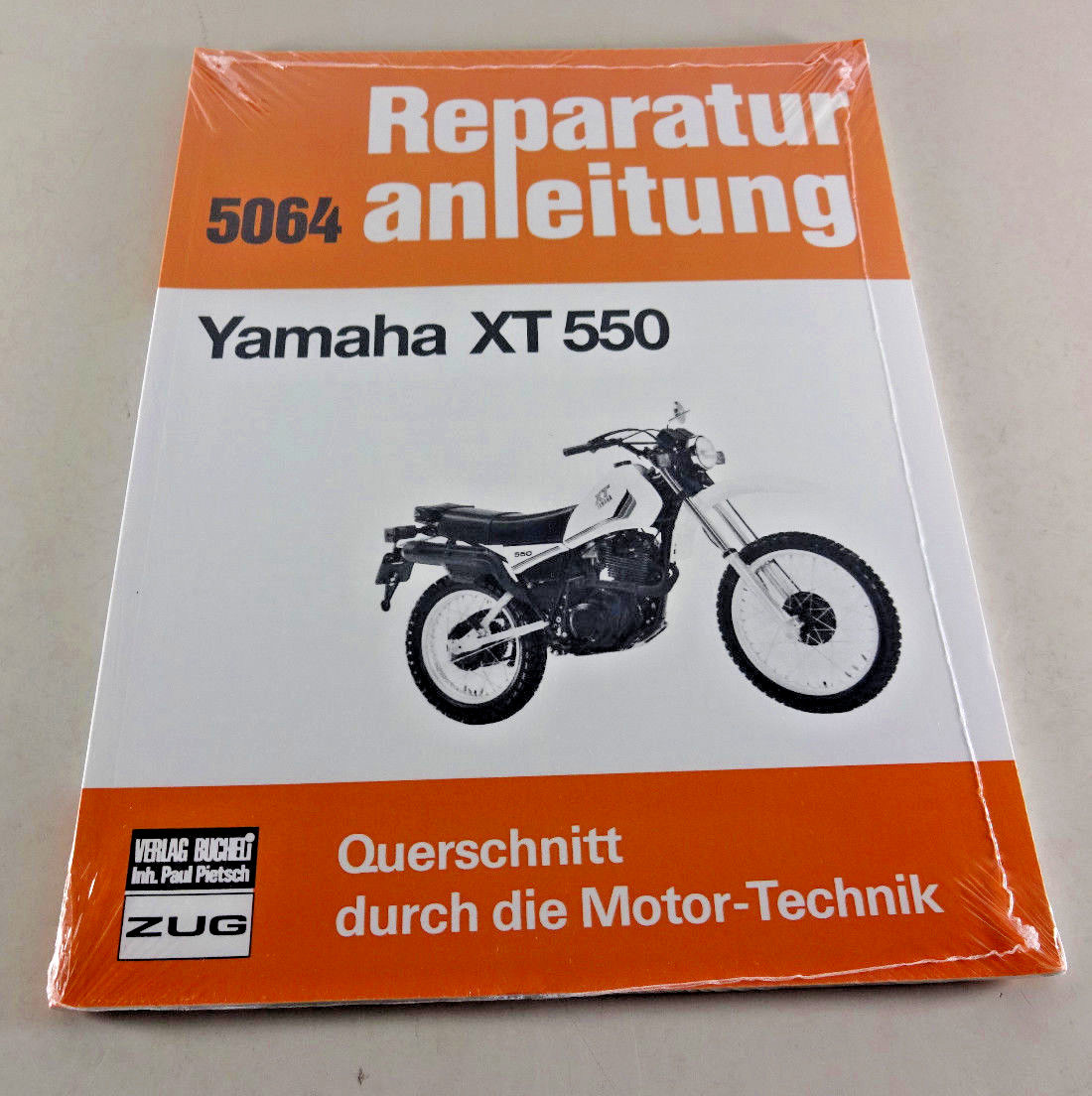 Repair Manual Yamaha XT 550 - Years From 1982 To 1984