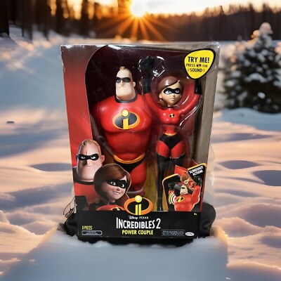 Disney Pixar Incredible 2 Power Couple Sling Shot With Sound
