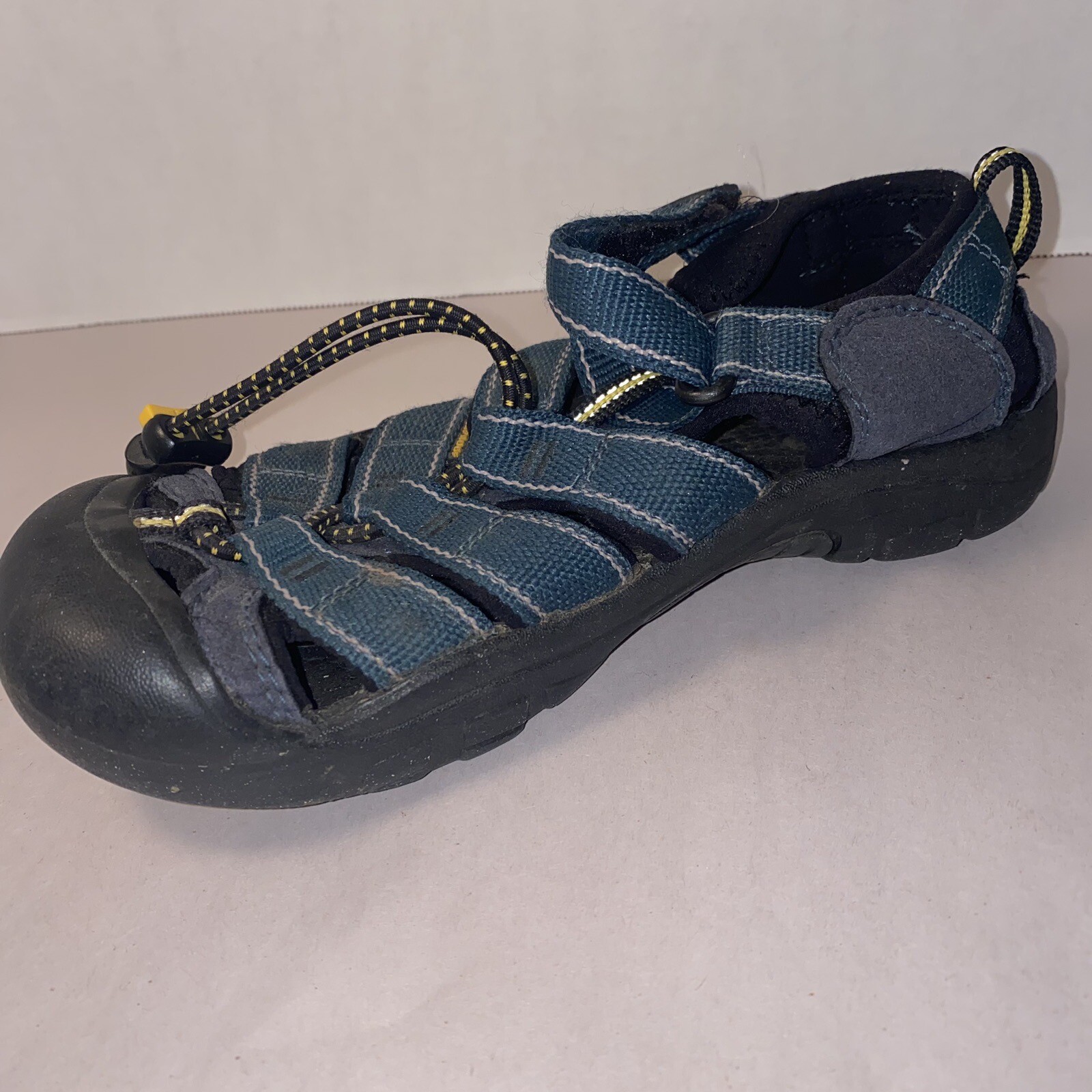 Scarpe sandali KEEN Youth US 4 EU 35 pelle in tela blu impermeabili Newport