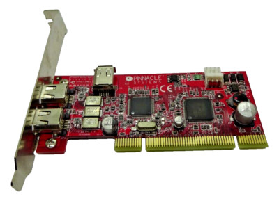 PINNACLE CA-09CVLXT 2 PORT IEEE1394 FIREWIRE PCI KONTROLLER KARTE#GK10310