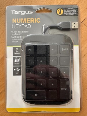 Targus USB Numeric Keypad NEU